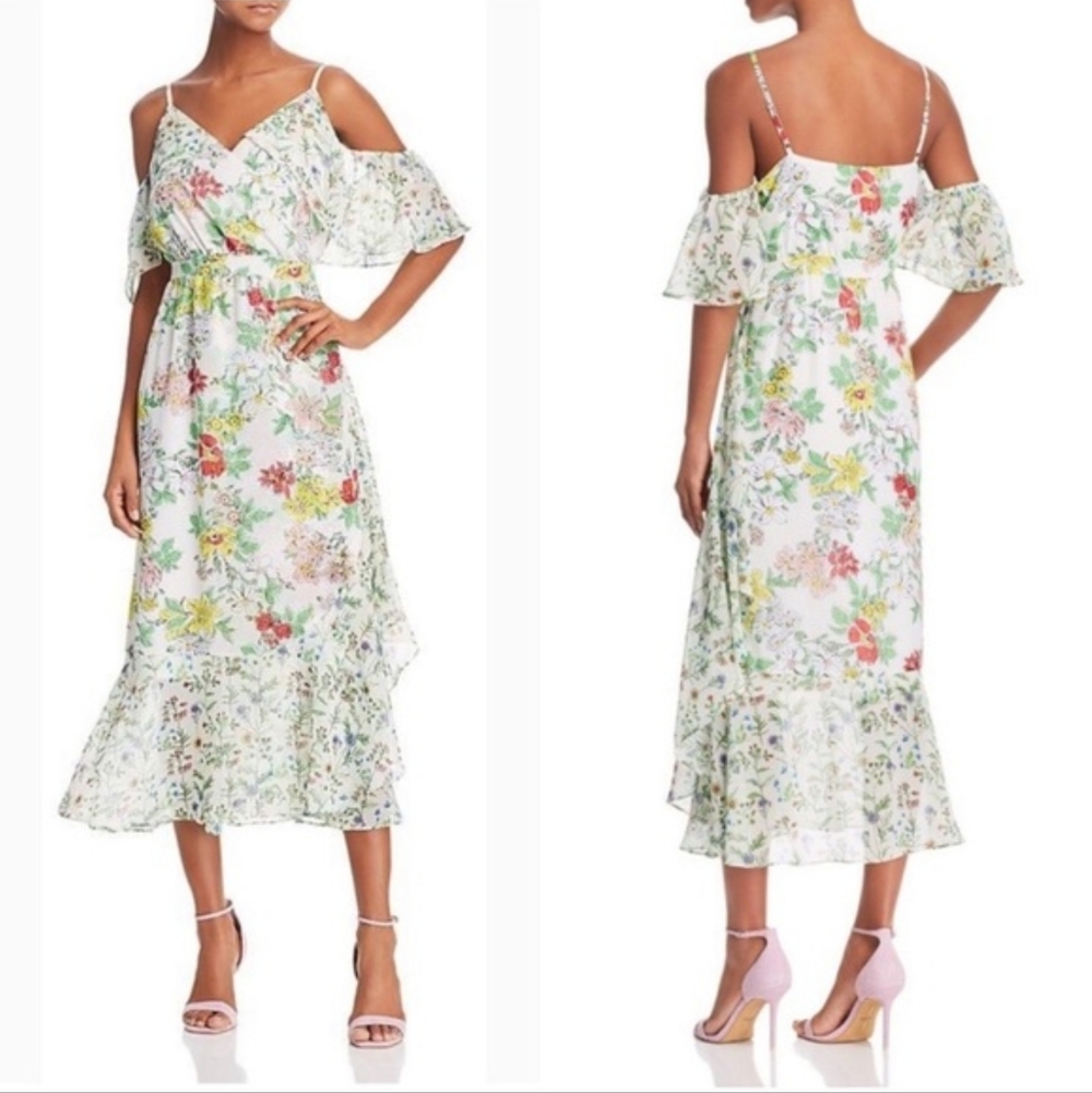 Nanette Lepore Marshmallow Print Bella Donna Dress in Size 4